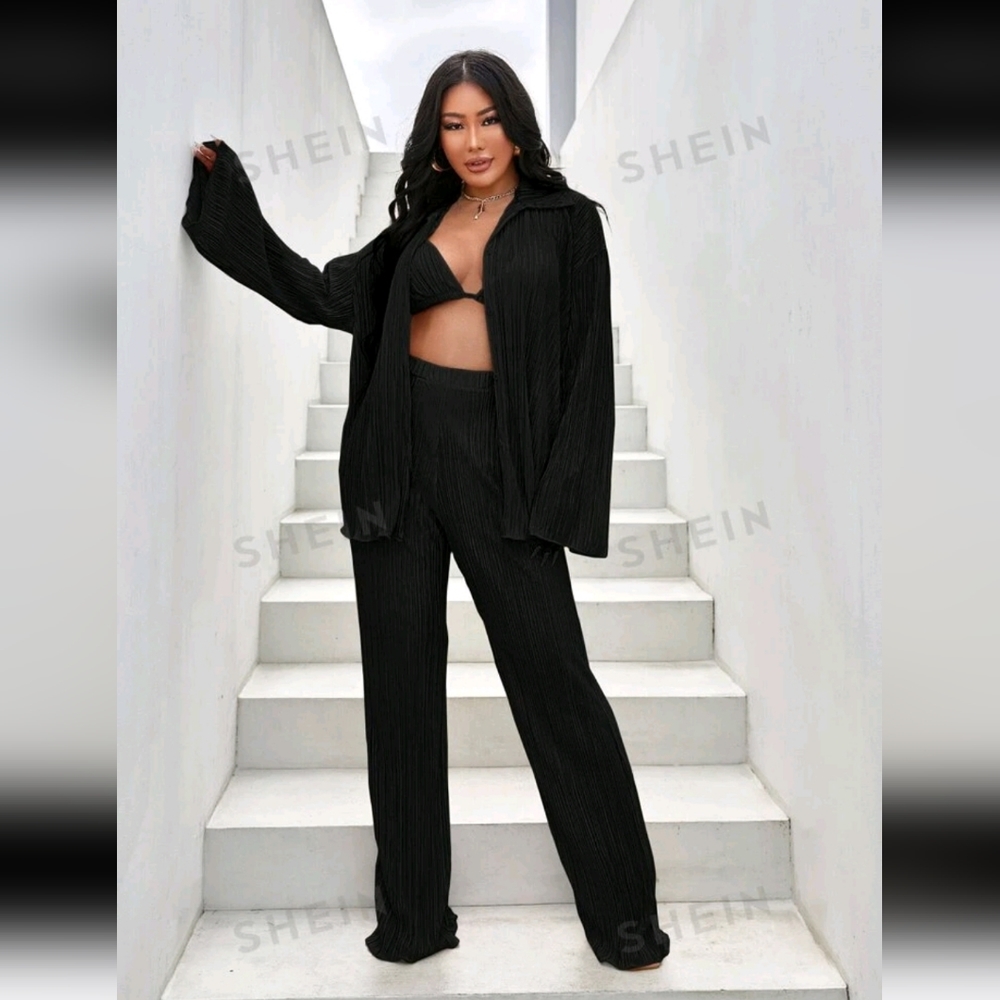 3 pc black set